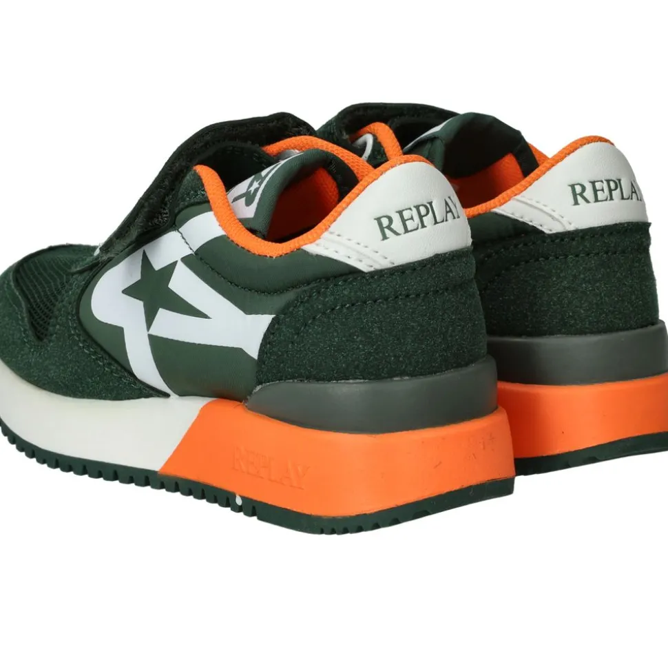 Replay Sneakers Groen Jongens