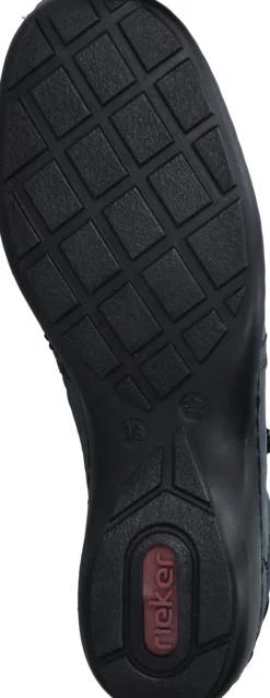 Rieker Enkellaarsjes Blauw Dames