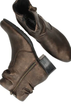 Rieker Enkellaarsjes Bruin Dames