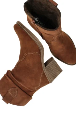 Rieker Enkellaarsjes Bruin Dames