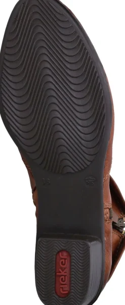 Rieker Enkellaarsjes Cognac Dames