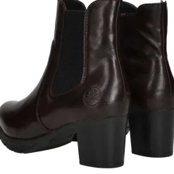 Rieker Enkellaarsjes Rood Dames