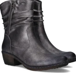 Rieker Enkellaarsjes Zilver Dames