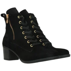 Rieker Enkellaarsjes Zwart Dames