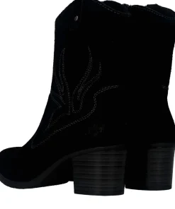 Rieker Enkellaarsjes Zwart Dames