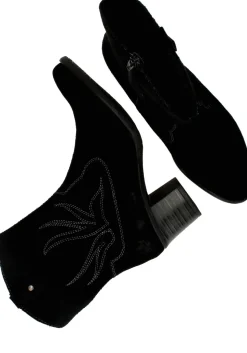 Rieker Enkellaarsjes Zwart Dames