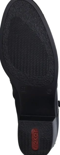 Rieker Enkellaarsjes Zwart Dames