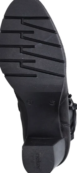 Rieker Enkellaarsjes Zwart Dames