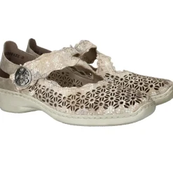 Rieker Instappers Beige Dames