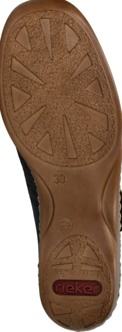 Rieker Instappers Blauw Dames