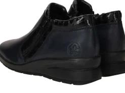 Rieker Instappers Blauw Dames