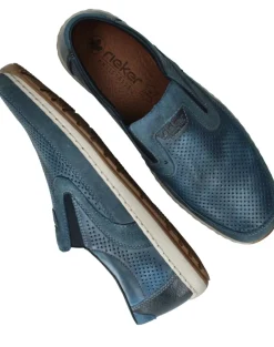Rieker Instappers Blauw Heren