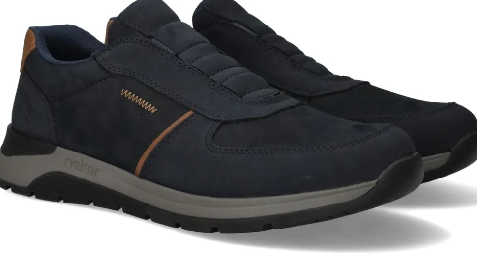Rieker Instappers Blauw Heren