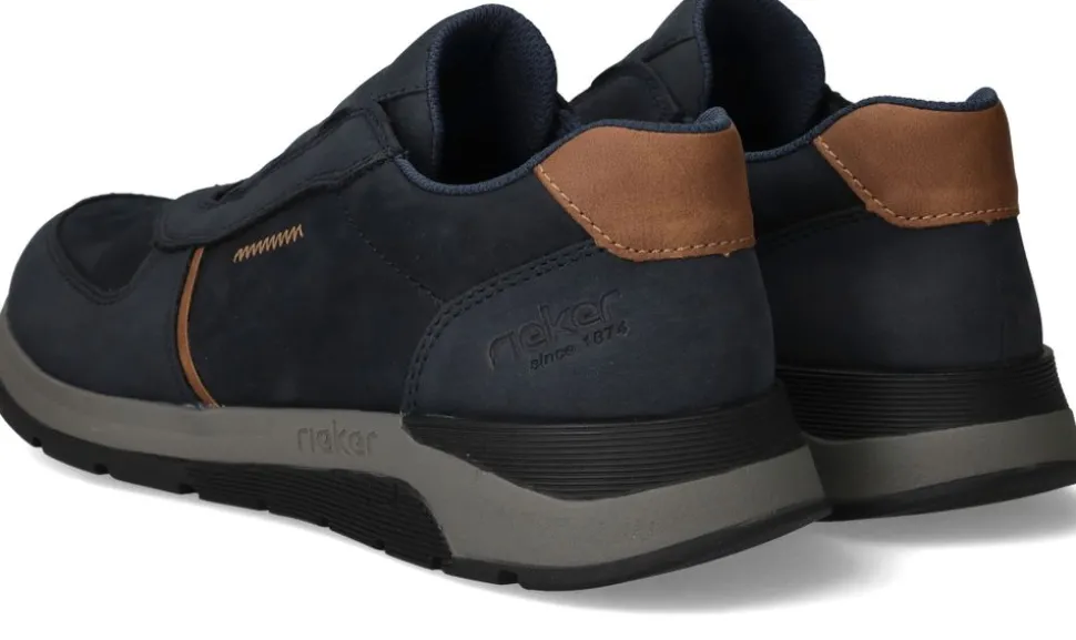 Rieker Instappers Blauw Heren