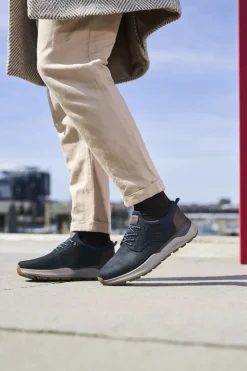 Rieker Instappers Blauw Heren