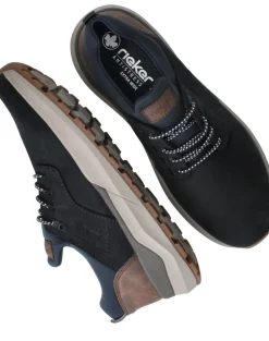 Rieker Instappers Blauw Heren