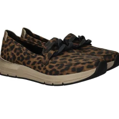 Rieker Instappers Bruin Dames