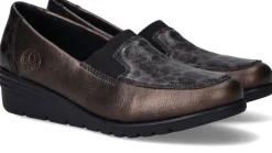 Rieker Instappers Bruin Dames