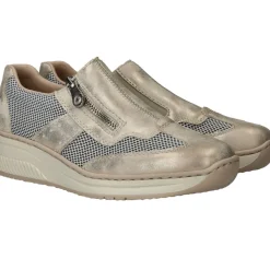 Rieker Instappers Goud Dames