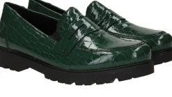 Rieker Instappers Groen Dames