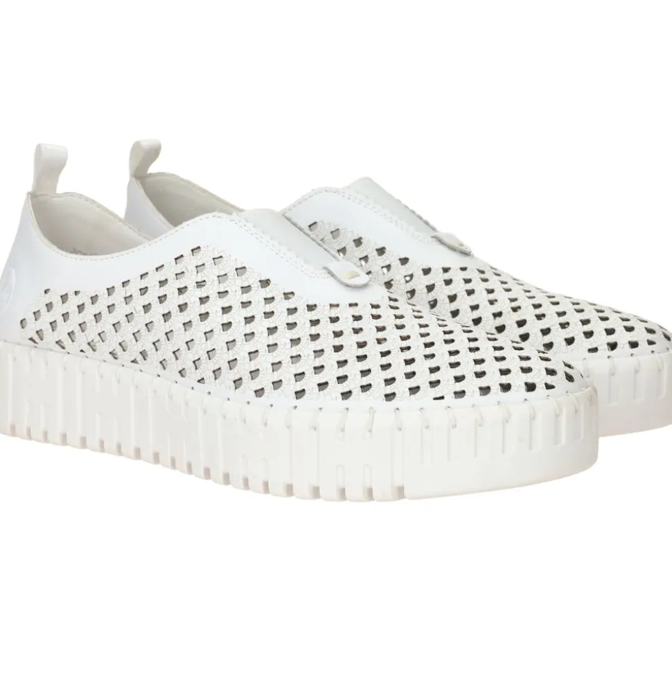 Rieker Instappers Wit Dames