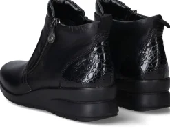 Rieker Instappers Zwart Dames