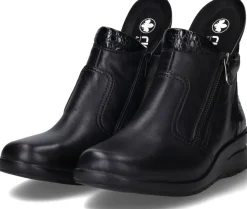 Rieker Instappers Zwart Dames