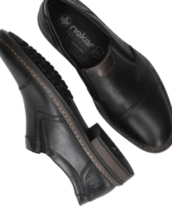 Rieker Instappers Zwart Heren