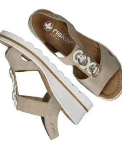Rieker Sandalen Beige Dames