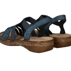 Rieker Sandalen Blauw Dames