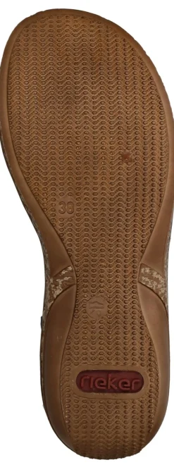 Rieker Sandalen Blauw Dames