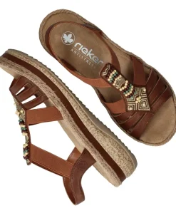 Rieker Sandalen Bruin Dames