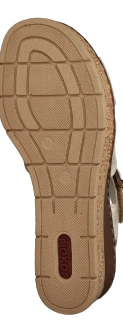 Rieker Sandalen Goud Dames