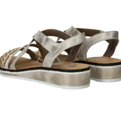 Rieker Sandalen Goud Dames