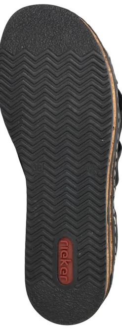 Rieker Sandalen Zwart Dames