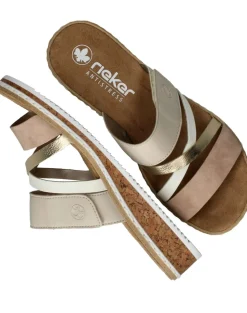 Rieker Slippers Beige Dames