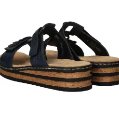 Rieker Slippers Blauw Dames