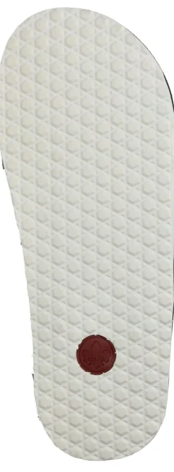 Rieker Slippers Blauw Heren