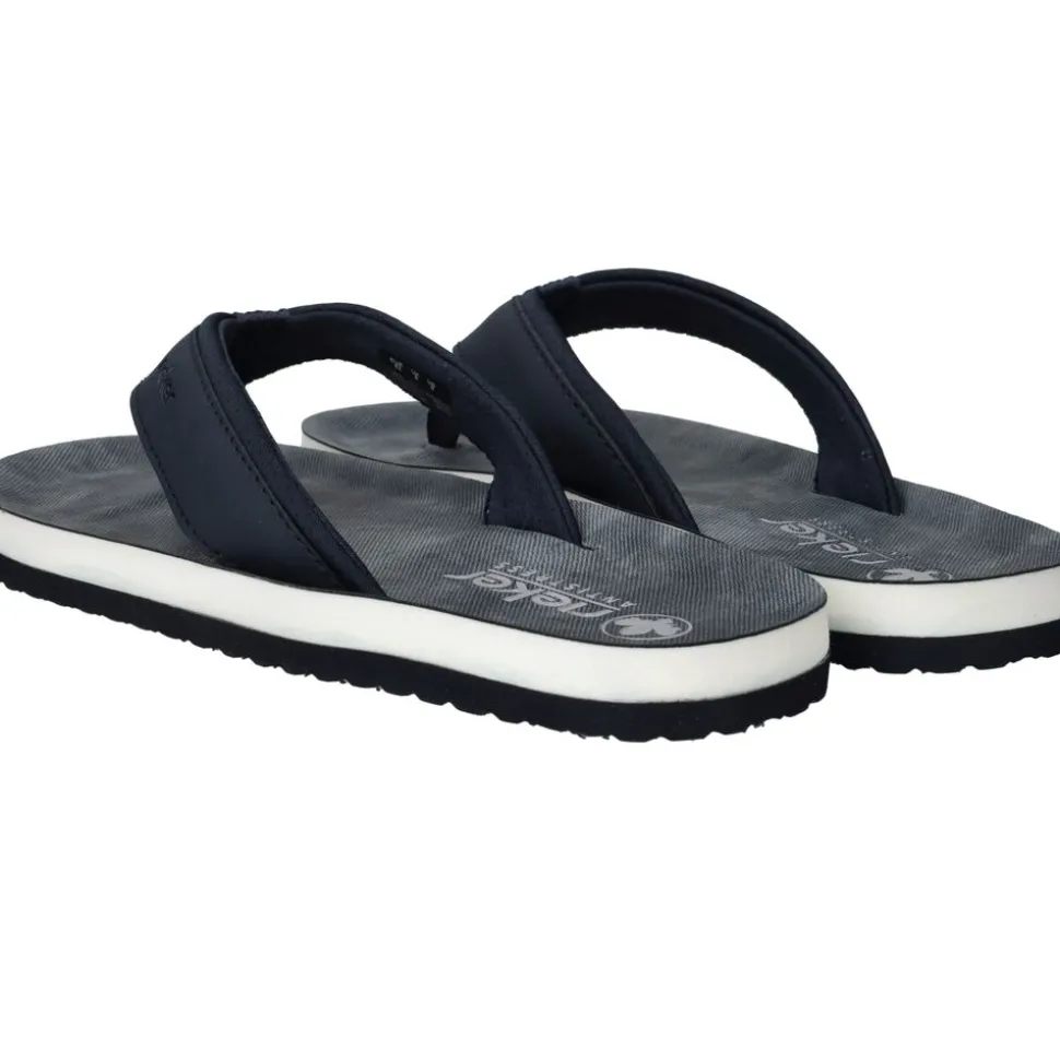 Rieker Slippers Blauw Heren