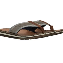 Rieker Slippers Grijs Heren