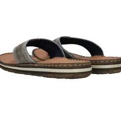 Rieker Slippers Grijs Heren