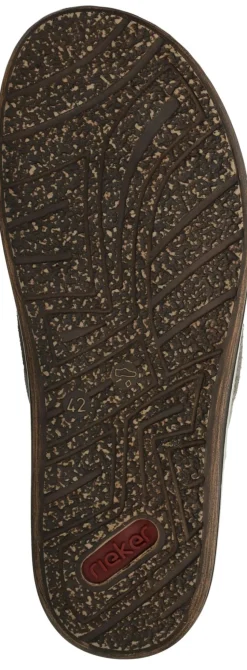 Rieker Slippers Grijs Heren