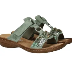 Rieker Slippers Groen Dames