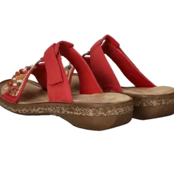 Rieker Slippers Rood Dames