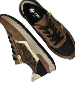 Rieker Sneakers Bruin Dames