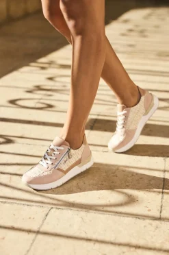 Rieker Sneakers Roze Dames