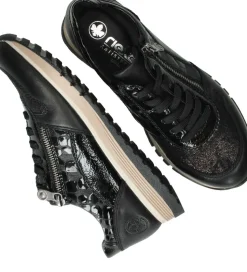 Rieker Sneakers Zwart Dames