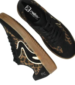 Rieker Sneakers Zwart Dames