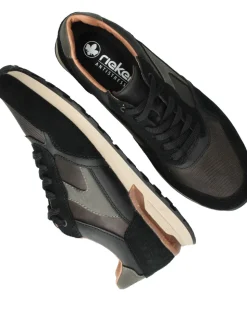 Rieker Sneakers Zwart Heren