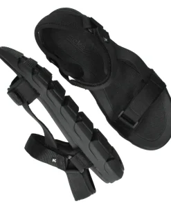 Rieker Sport Sandalen Zwart Heren